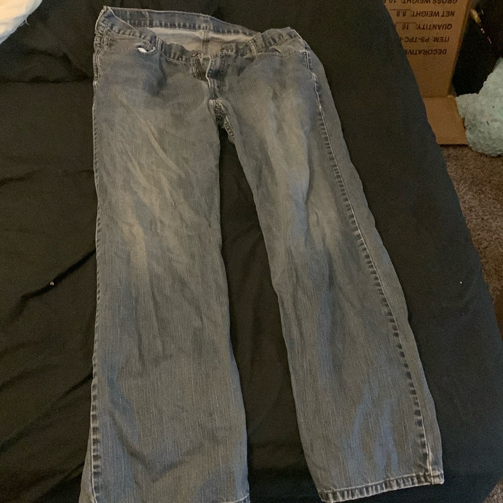 Levi's blue jeans 36X34